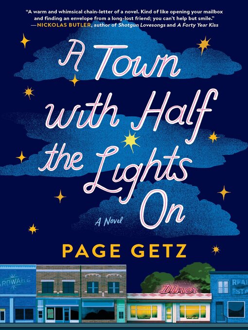 Title details for A Town with Half the Lights On by Page Getz - Wait list